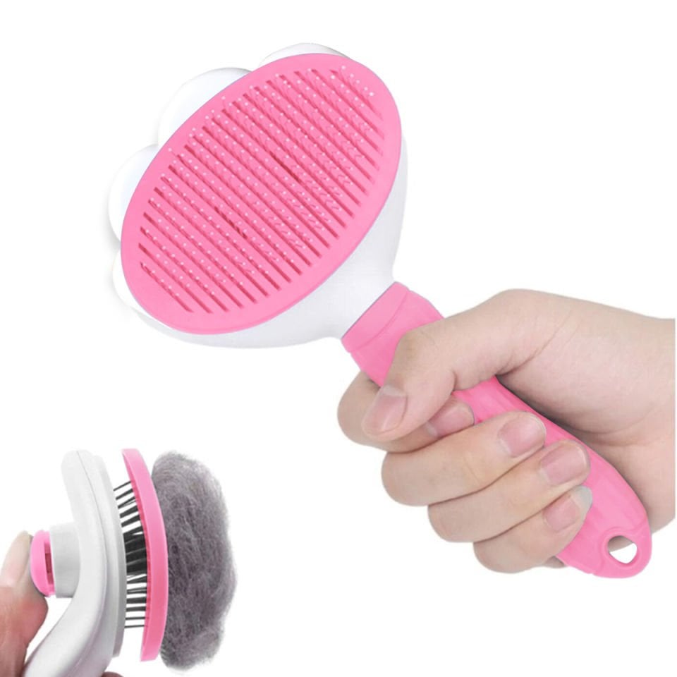 SMARTER Tüy Toplayıcı Tarak&Fırça Pembe