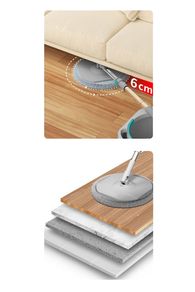 SMARTER Aqua Master Temiz & Kirli Suyu Ayırma Özelliği Otomatik Temizlik Seti