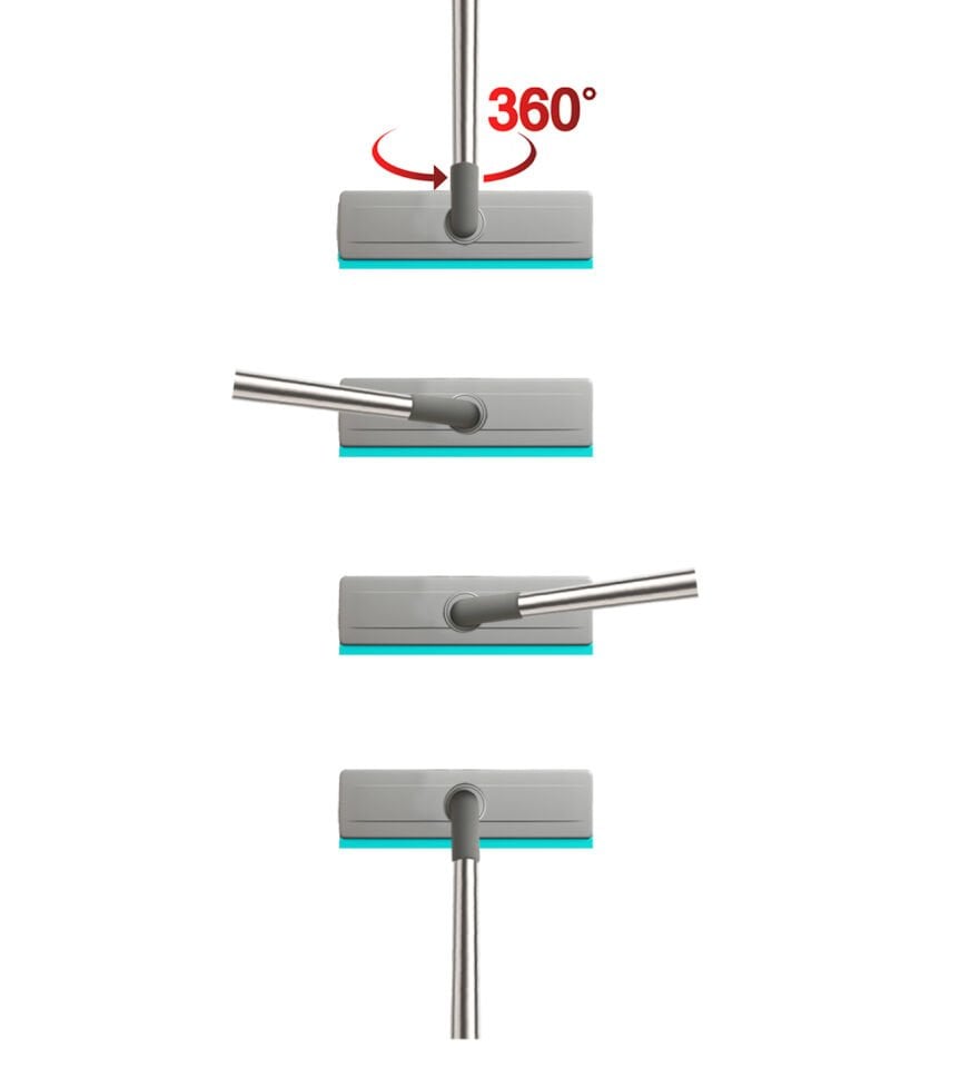 SMARTER Pratik Yüzey Fırçası Döner Başlıklı Çekçek Banyo Mutfak Fayans Balkon