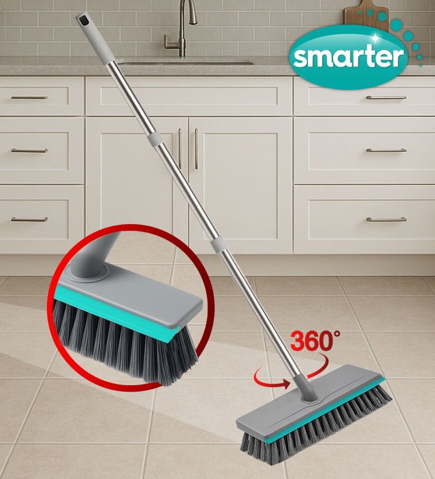 SMARTER Pratik Yüzey Fırçası Döner Başlıklı Çekçek Banyo Mutfak Fayans Balkon